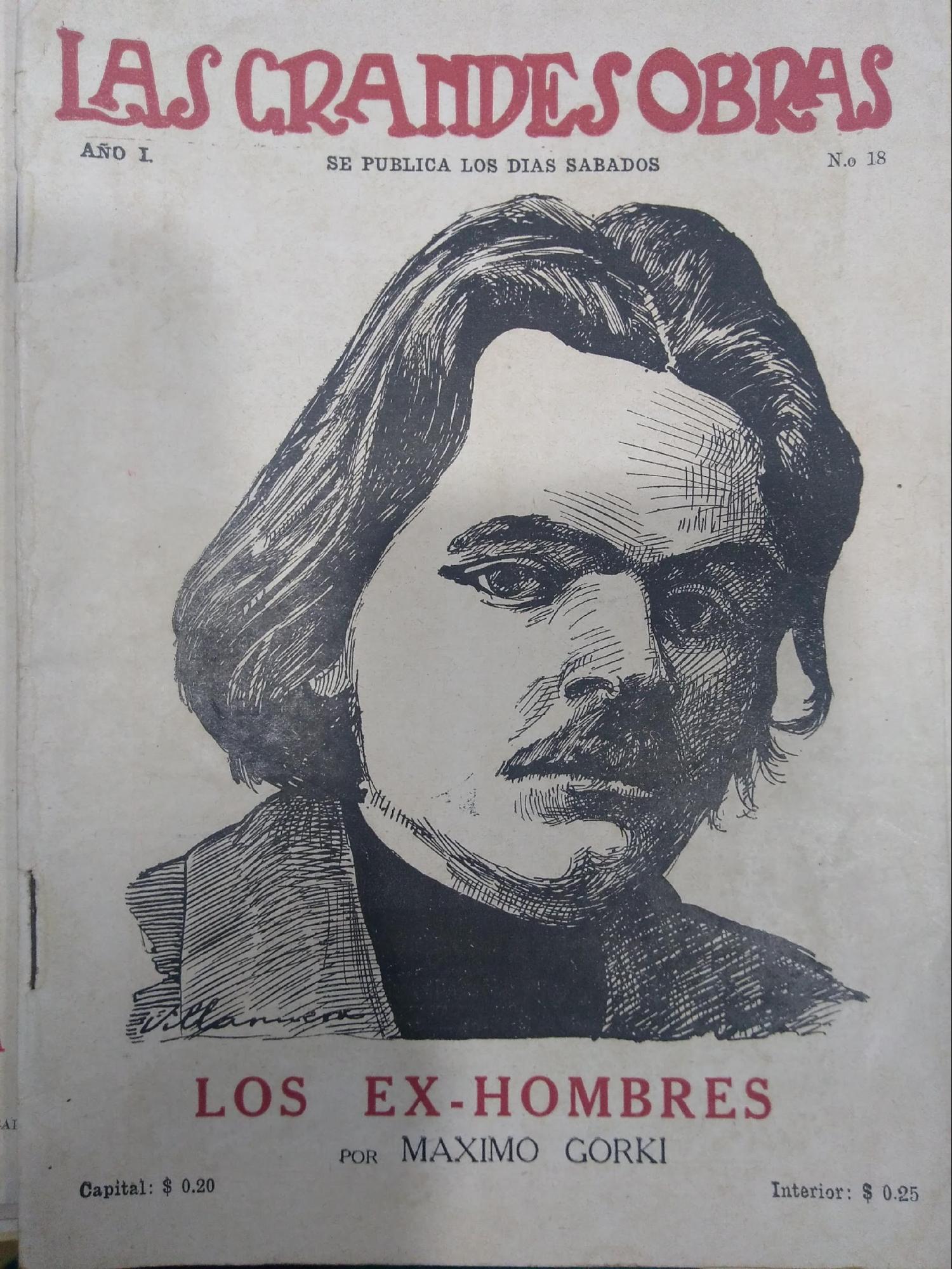 Descripci&oacute;n: I:\2019 Los pensadores 1920 Bib A Korn\Los pensadores Num 3 a 36\Coleccion Las grandes obras\18 Gorki.jpg