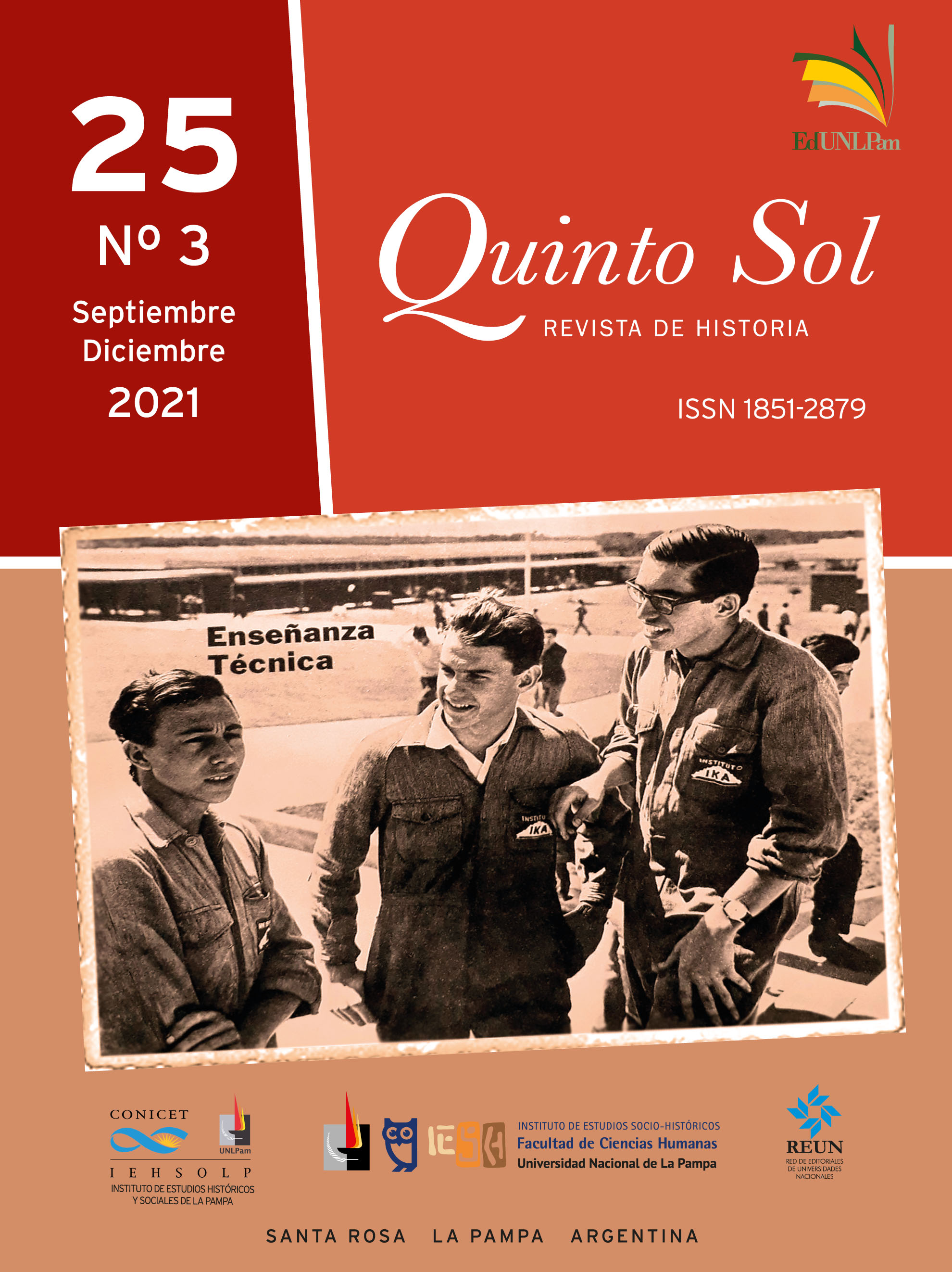 Fotografía de tapa: Enseñanza técnica, julio-agosto de 1964, Gacetika 71, p. 33. Biblioteca Mayor de la Universidad Nacional de Córdoba. Gentileza Paula Romani.