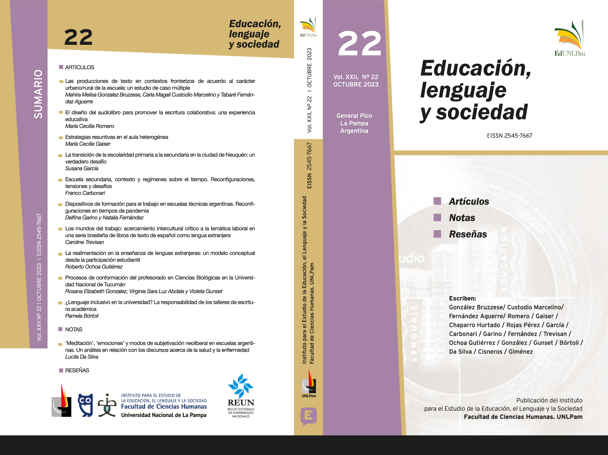 					View Vol. 22 No. 22 (2023): Educación, Lenguaje y Sociedad
				