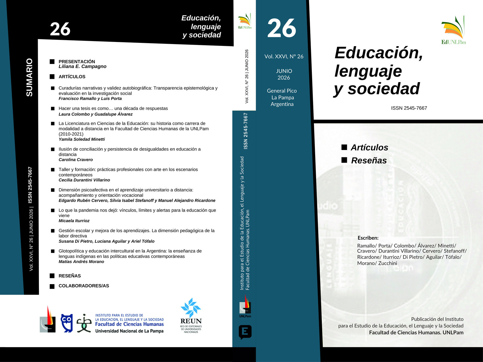 						Ver Vol. 26 Núm. 26 (2026): Educación, Lenguaje y Sociedad
					